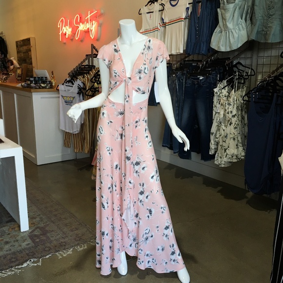 flynn skye all wrapped up maxi dress